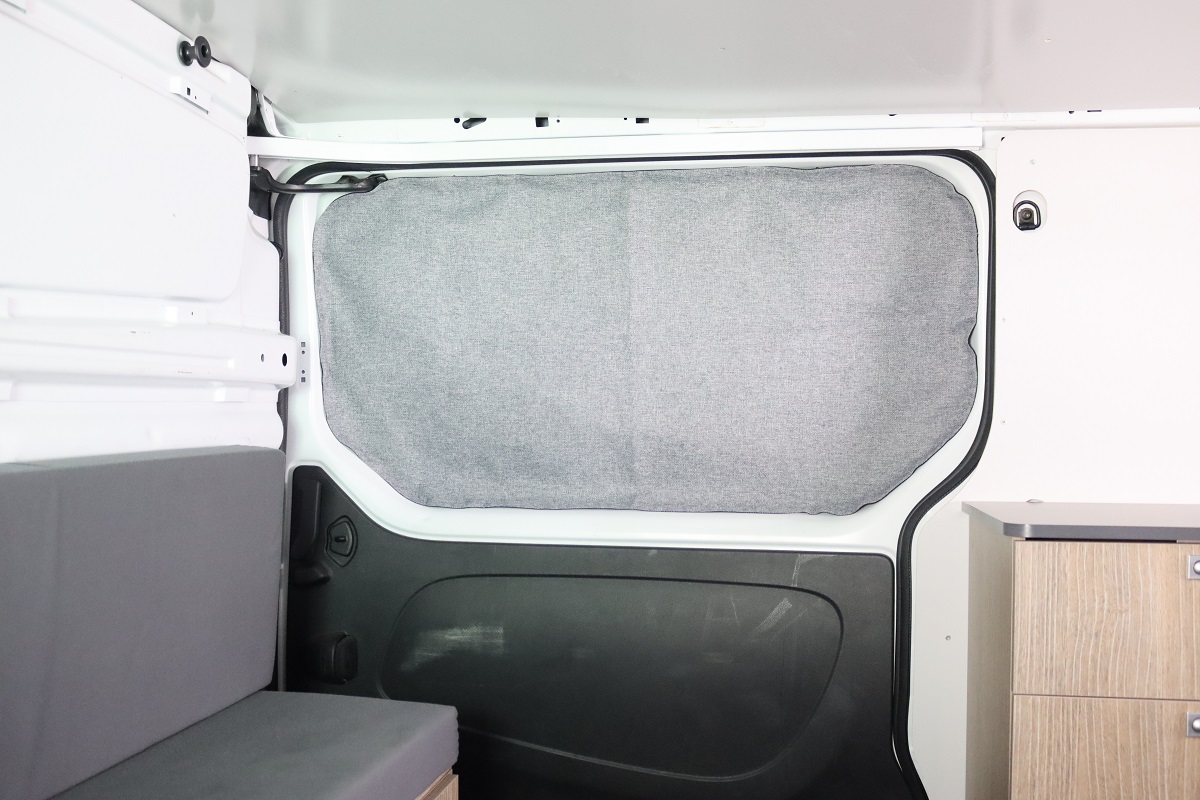 Rideau de séparation cabine conducteur occultant gris pour Volkswagen  Transporter T5 T6